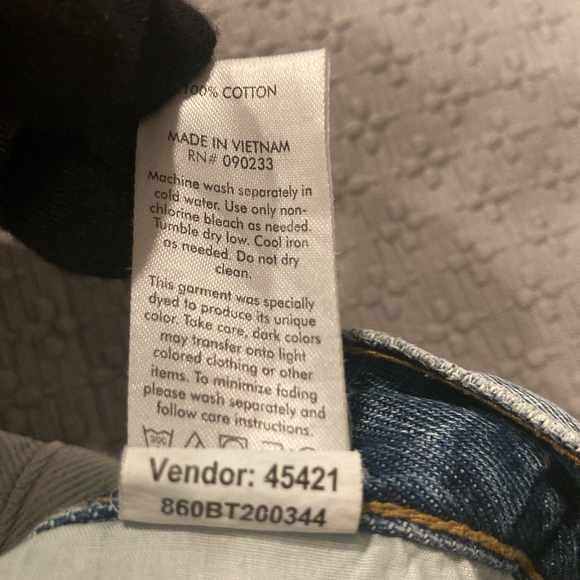 Pacsun Two Tone High-rise Jeans Size 24 - Picture 4 of 12